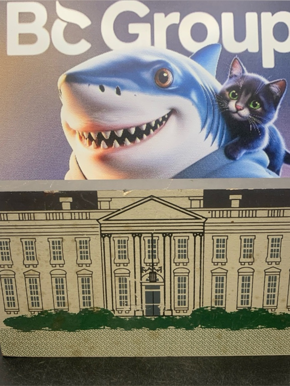 Vintage Cat's Meow Wood 1991 Washington DC Series The White House